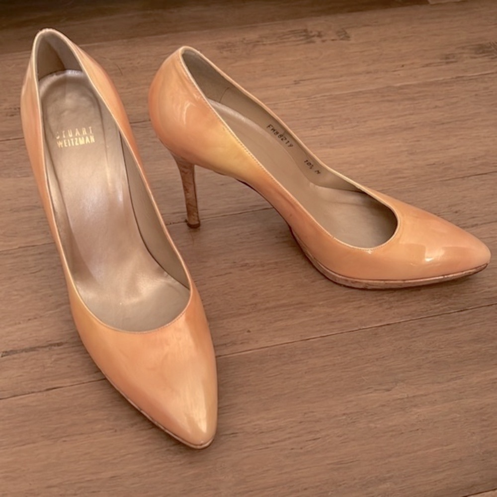 Stuart Weitzman Patent Leather Pumps